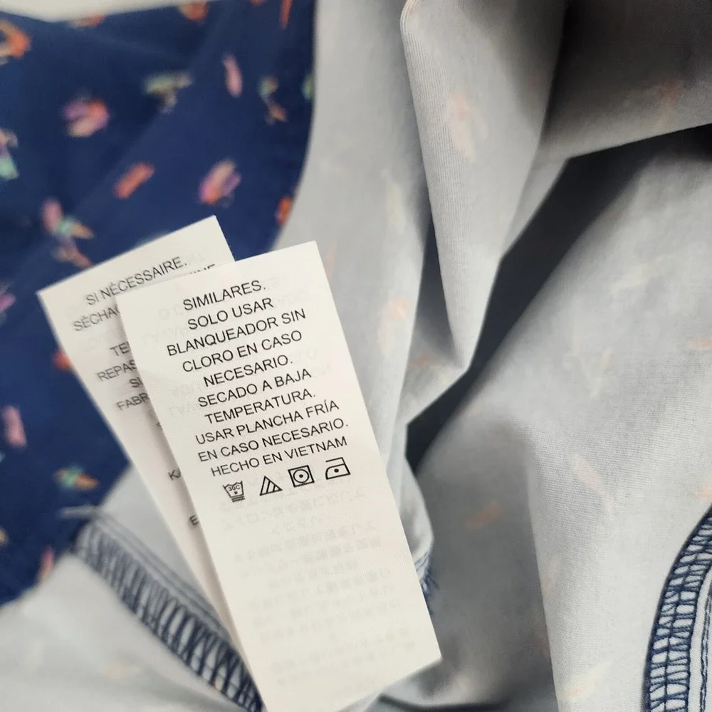 Vineyard Vines Performance swim trunks shorts W 32 blue fish pocket zip $98 mens